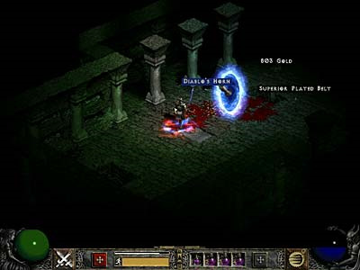 Lilith drops Diablo's Horn