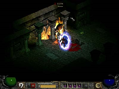 Lilith drops Diablo's Horn