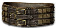 <span class='unique-tooltip'>Heavy Belt</span><br /><span class='white-tooltip'>Defense: 7</span><br /><span class='white-tooltip'>Belt Size: +8 Slots</span><br /><span class='white-tooltip'>Durability: 28 of 18</span><br /><span class='white-tooltip'>Required Strength: 45</span><br /><span class='unidentified'>Unidentified</span><br /> GoldwrapHeavy Belt