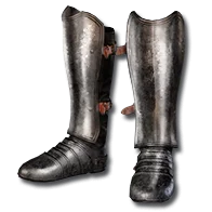 <span class='unique-tooltip'>Battle Boots</span><br /><span class='white-tooltip'>Defense: 48</span><br /><span class='white-tooltip'>Durability: 48 of 18</span><br /><span class='unavailable'>Required Strength: 95</span><br /><span class='unidentified'>Unidentified</span><br /> War TravelerBattle Boots