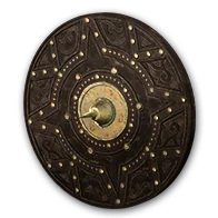 <span class='unique-tooltip'>Small Shield</span><br /><span class='white-tooltip'>Defense: 12</span><br /><span class='white-tooltip'>Chance to Block: <span class='blue-tooltip'>60%</span><br /><span class='white-tooltip'>Durability: 29 of 16</span><br /><span class='white-tooltip'>Required Strength: 22</span><br /><span class='unidentified'>Unidentified</span><br /> Umbral DiskSmall Shield