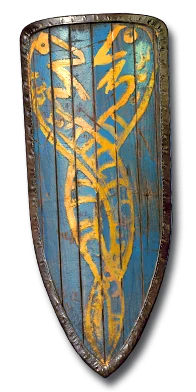 <br />Defense: 16-26<br />Chance to Block: <span class='blue-tooltip'>50%</span><br />Smite Damage: 3 to 9<br />Durability: 40<br /><span class='red'>(Paladin Only)</span><br /><span class='white-tooltip'>Required Strength: 30</span><br /><span class='white-tooltip'>Required Level: 12</span><br />Quality Level: 16<br />Max Sockets: 4</span> Heraldic Shield