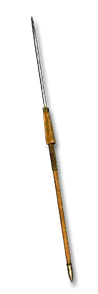 <span class='white-tooltip'>Pilum</span><span class='white-tooltip'><br />Throw Damage: 7 to 20<br />One-Hand Damage: 4 to 9<br />Quantity: 45 of 50<br /><span class='white-tooltip'>Required Dexterity: 45</span><br />Javelin Class - Fast Attack Speed</span> Pilum
