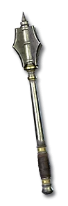 <span class='unique-tooltip'>Mace</span><br /><span class='white-tooltip'>One-Hand Damage: 3 to 10<br /><span class='white-tooltip'>Durability: 30 of 60</span><br /><span class='white-tooltip'>Required Strength: 27</span><br />Mace Class - <span class='white-tooltip'>Normal Attack Speed</span><br /><span class='unidentified'>Unidentified</span><br /><span class='blue-tooltip'>+50% Damage to Undead</span><br /> CrushflangeMace