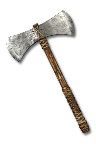 <span class='white-tooltip'>Balanced Axe</span><span class='white-tooltip'><br />Throw Damage: 12 to 15<br />One-Hand Damage: 5 to 10<br />Quantity: 108 of 130<br /><span class='white-tooltip'>Required Dexterity: 57</span><br />Axe Class - Fast Attack Speed</span> Balanced Axe