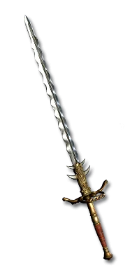 <span class='unique-tooltip'>Flamberge</span><br /><span class='white-tooltip'>One-Hand Damage: 9 to 15<br />Two-Hand Damage: 13 to 26<br /><span class='white-tooltip'>Durability: 29 of 50</span><br /><span class='white-tooltip'>Required Dexterity: 49</span><br /><span class='white-tooltip'>Required Strength: 70</span><br />Sword Class - <span class='white-tooltip'>Fast Attack Speed</span><br /><span class='unidentified'>Unidentified</span><br /> RipsawFlamberge