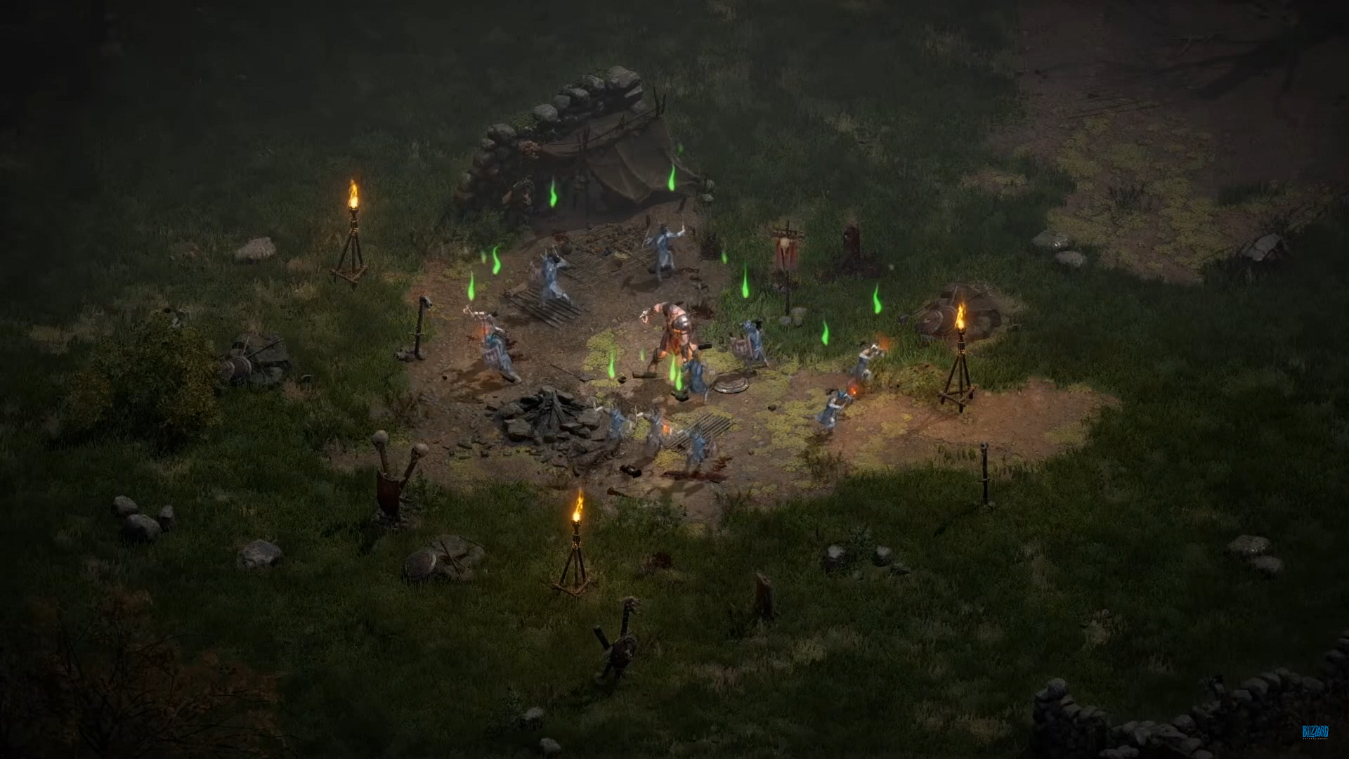 Diablo 2: Resurrected Barbarian Fearing Carvers Act 1 Diablo 2: Resurrected Barbarian Fearing Carvers Act 1