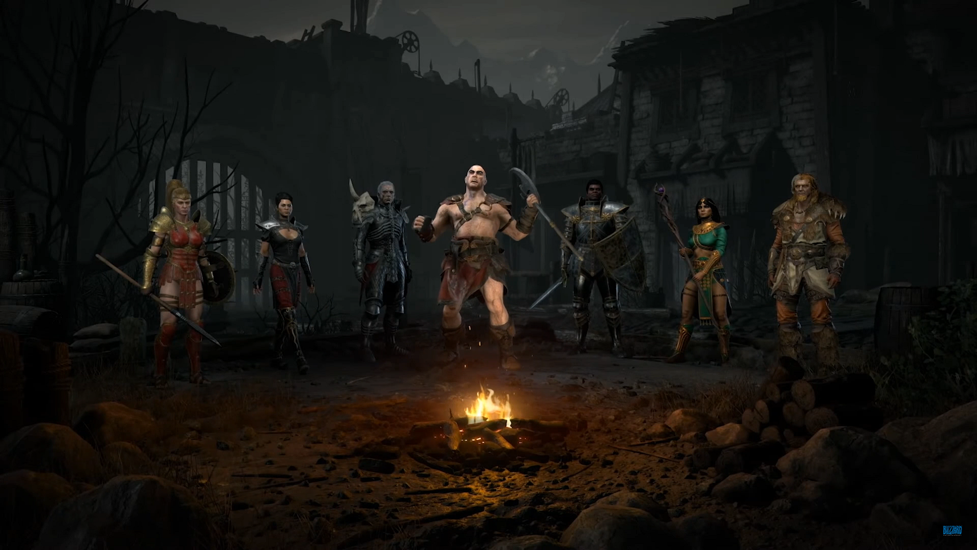 Diablo 2: Resurrected Character Select Screen Diablo 2: Resurrected Character Select Screen