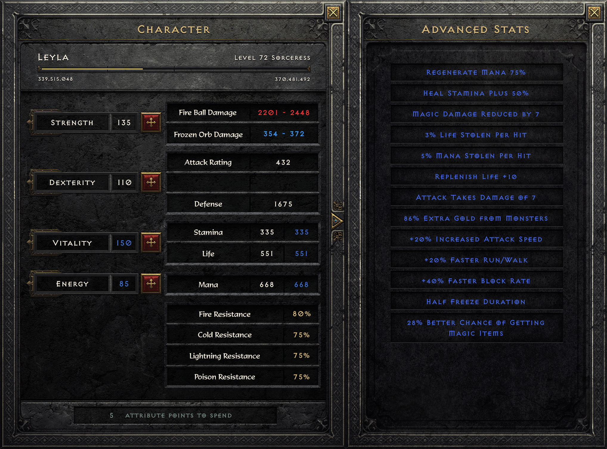 Diablo 2: Resurrected Redesigned UI Diablo 2: Resurrected Redesigned UI