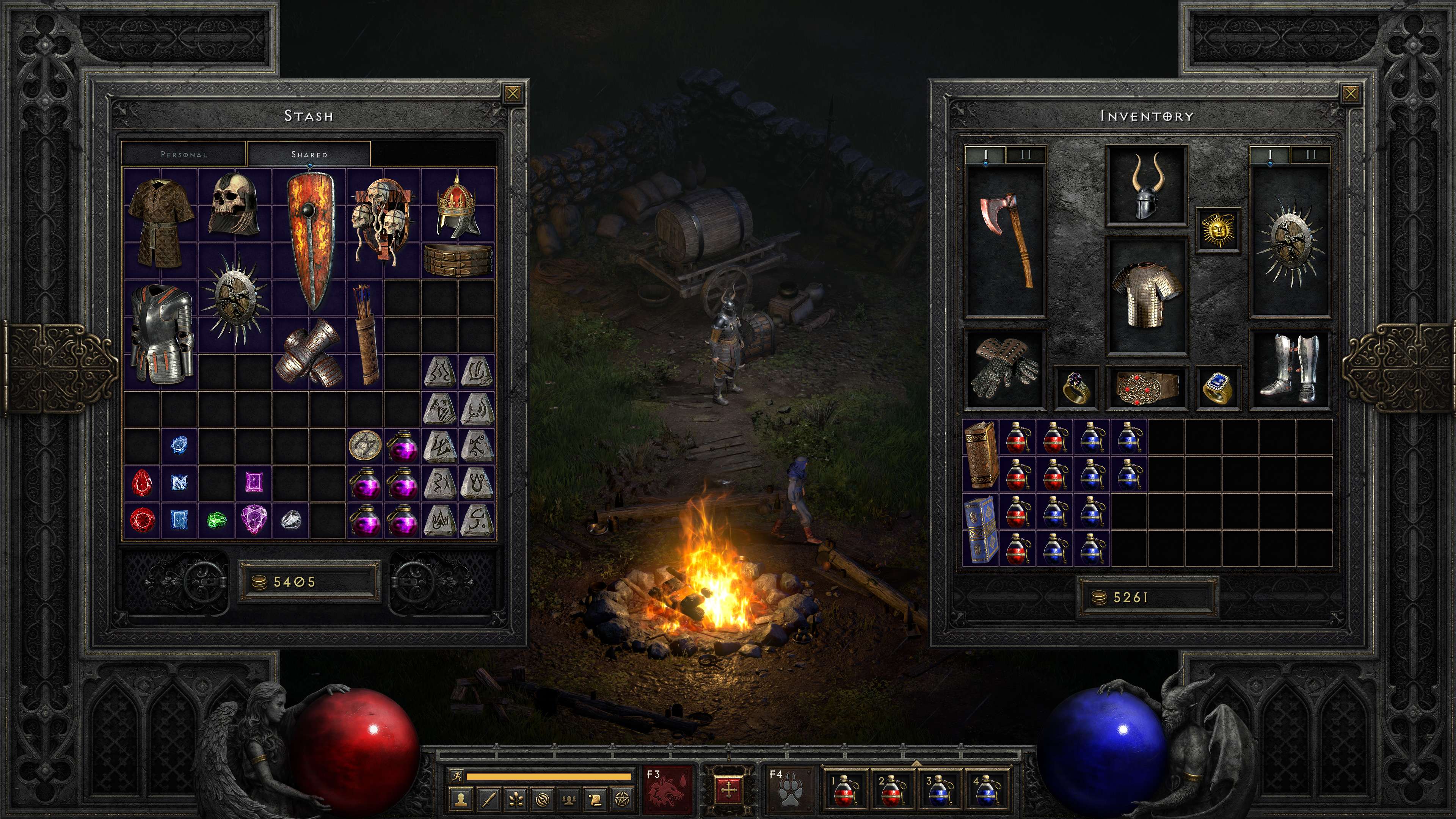 Diablo 2: Resurrected Expanded Stash Diablo 2: Resurrected Expanded Stash