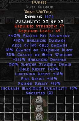 Rune Word 1.10 Rune Word 1.10