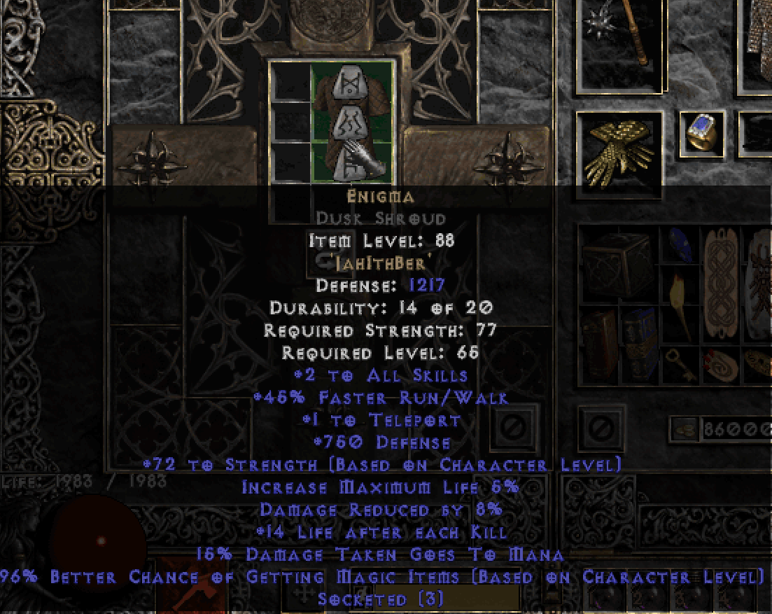 Rune Word 1.10 Rune Word 1.10