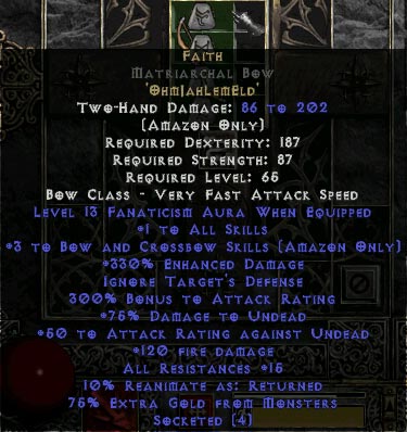 Rune Word 1.10 Rune Word 1.10